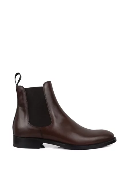 Botine chelsea Alberto Fasciani din piele maro