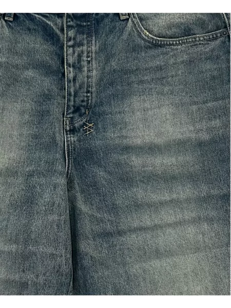 Pantaloni scurți din denim Ksubi albastru