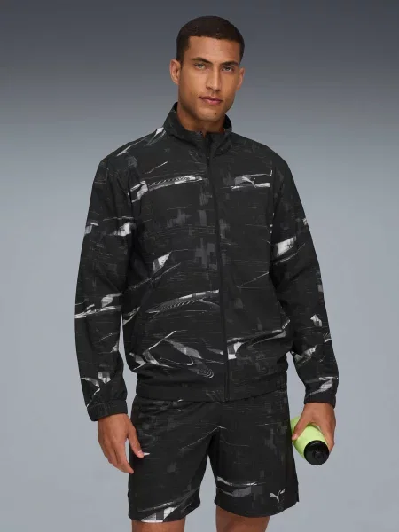 Куртка Puma для бега черная