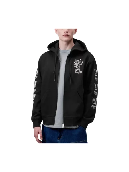 Bluza z kapturem Carhartt Wip z kapturem czarna
