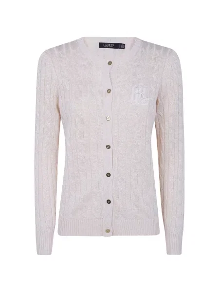 Cardigan Lauren Ralph Lauren cu broderie tricotate