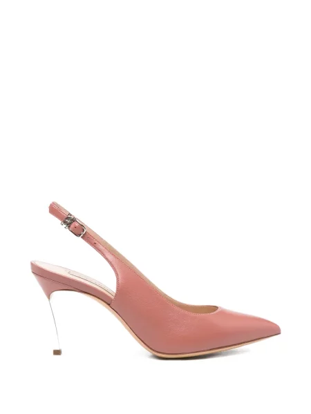 Sandale Casadei slingback roz