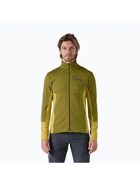 Férfi Patagonia R1 hibrid fleece pulóver graze zöld. Méret: M zöld