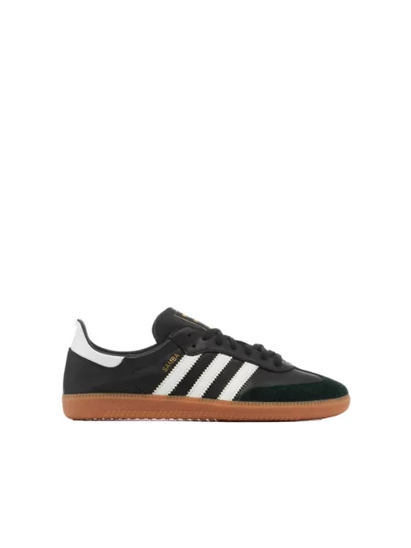 Sneakersy Adidas skórzane czarne