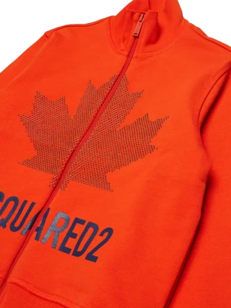 Sweter dziecięcy Dsquared2 pomarańczowy