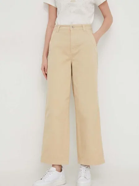 Παντελόνι Pepe Jeans Tasha TASHA μπεζ