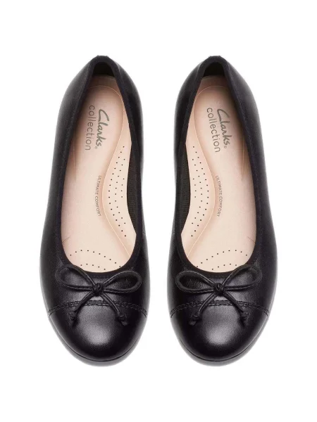 Félcipő Clarks fekete