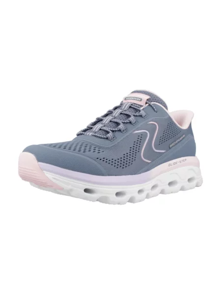Sneakersy Skechers niebieskie