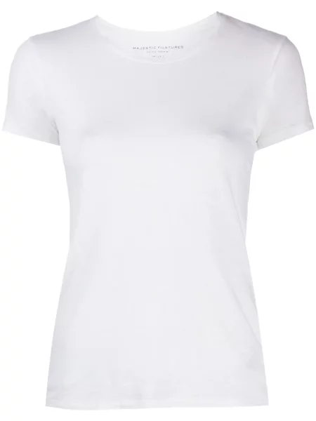 Tricou Majestic Filatures alb