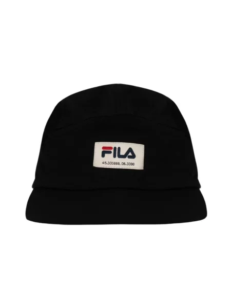 Czapka z daszkiem Fila czarna