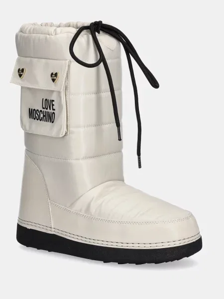 Love Moschino cizme de iarnă bej