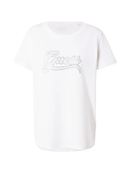 GUESS Tricou alb