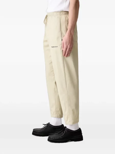 Pantaloni Neighborhood cu autograf cu cordon
