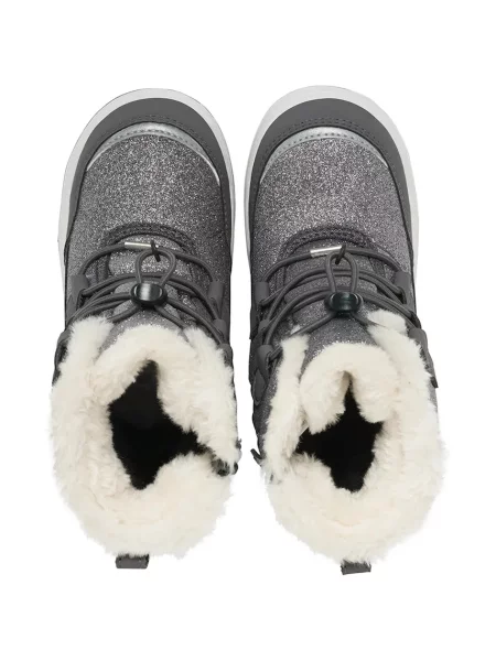 Viking Kids gyerek téli cipő Toasty Glitter Warm GTX Zip szürke