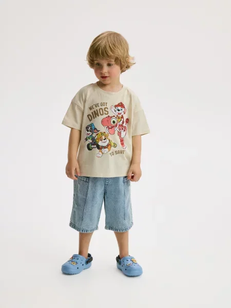Reserved Tričko Paw Patrol béžová