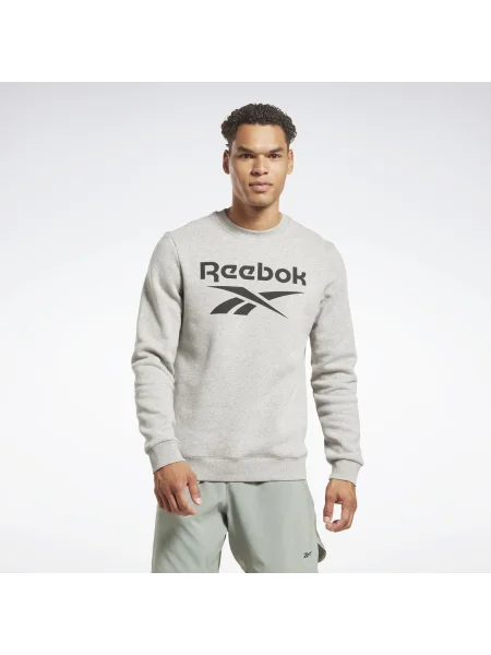 Mikina Reebok IDENTITY sivá
