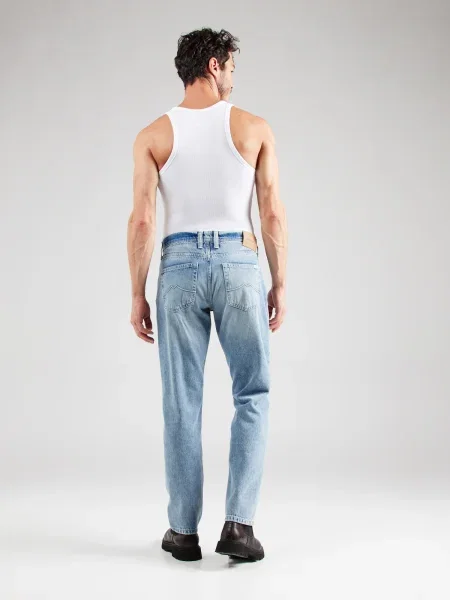 Mustang Farmer Denver Kék Straight Fit világoskék