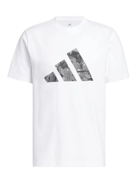 ADIDAS SPORTSWEAR Funkcionalna majica Photrk siva / antracit bela