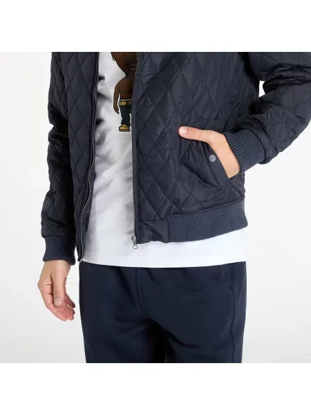 Μπουφάν Urban Classics Diamond Quilt Nylon Jacket Navy M ναυτικό