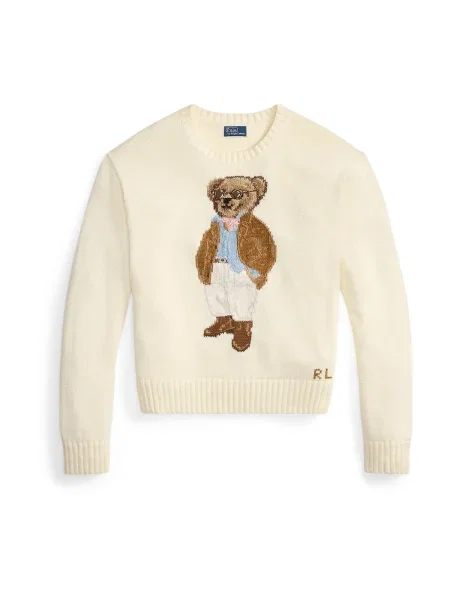 Polo Ralph Lauren Pulover albastru deschis / maro / ciocolatiu / alb bej