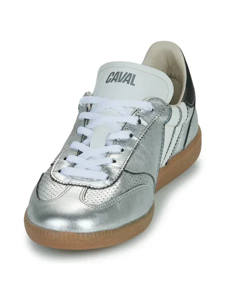 Pantofi Caval argintiu