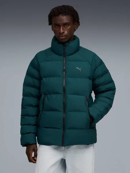 Демисезонная куртка Puma зеленая