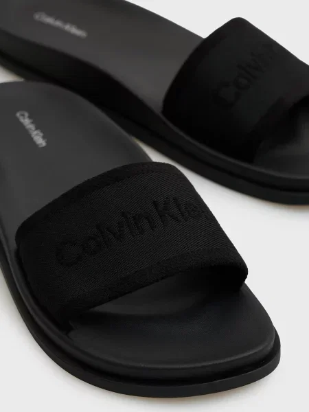 Шлепанцы Calvin Klein черные