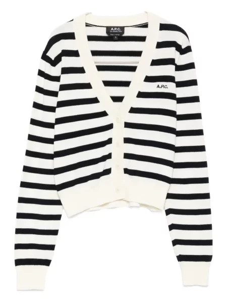 Cardigan A.p.c. cu dungi alb