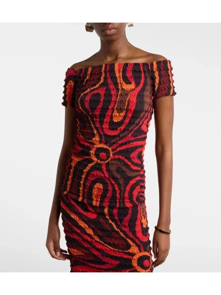 Decupat top Pucci portocaliu