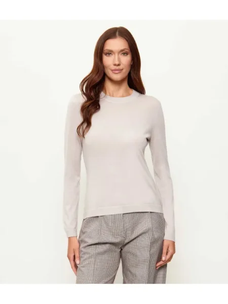 MM De lână pulover MMLPENSILE cu adaos de cașmir bej