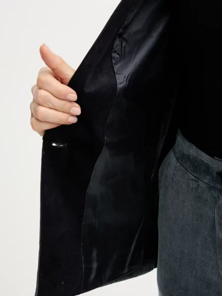 Піджак Hoss Intropia однобортний однотонний синій