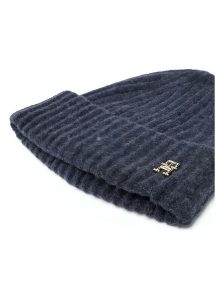 Čiapka Tommy Hilfiger modrá