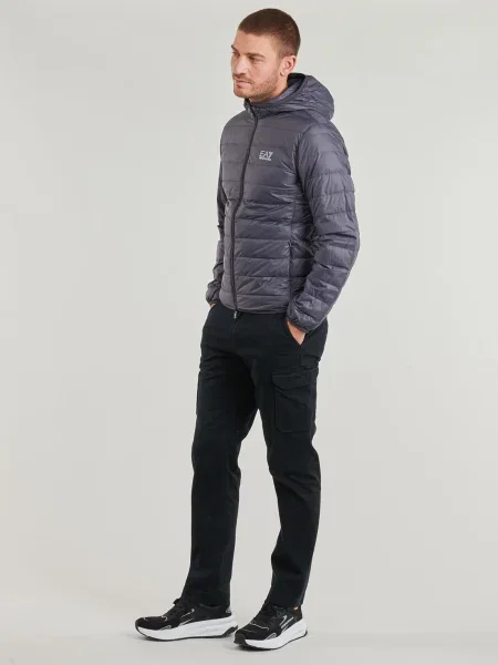 Geacă cu puf Emporio Armani Ea7 gri