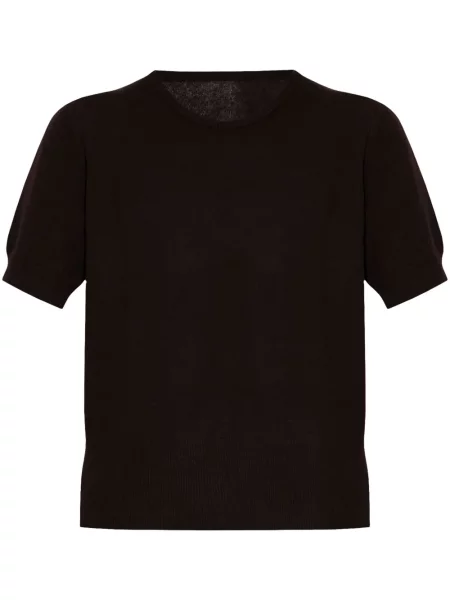 Tricou Maison Margiela de lână maro
