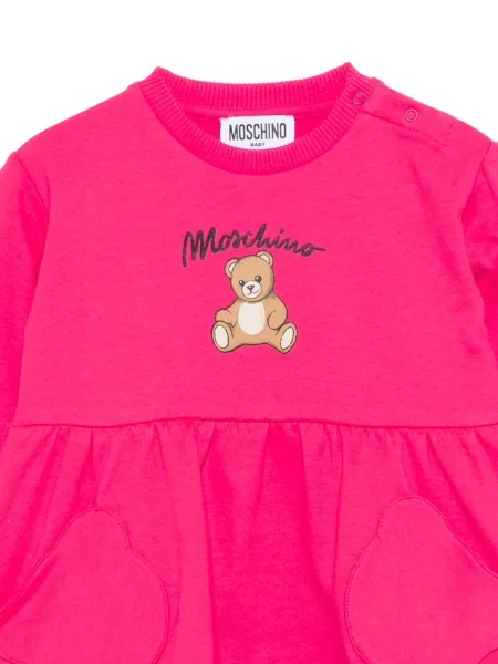 Dětské šaty Moschino růžové