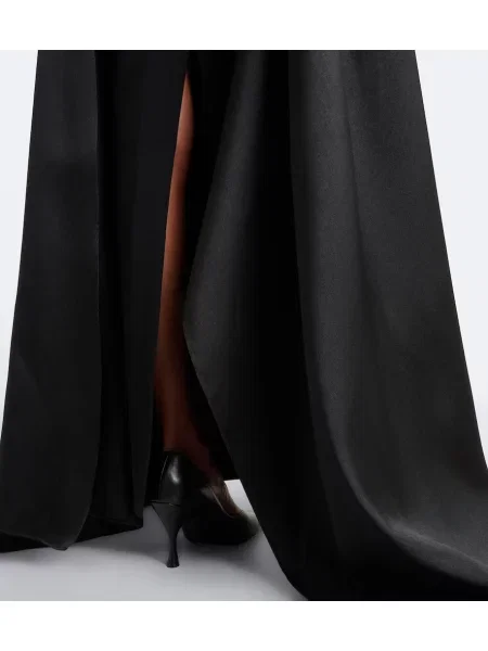 Rochie Solace London din satin negru
