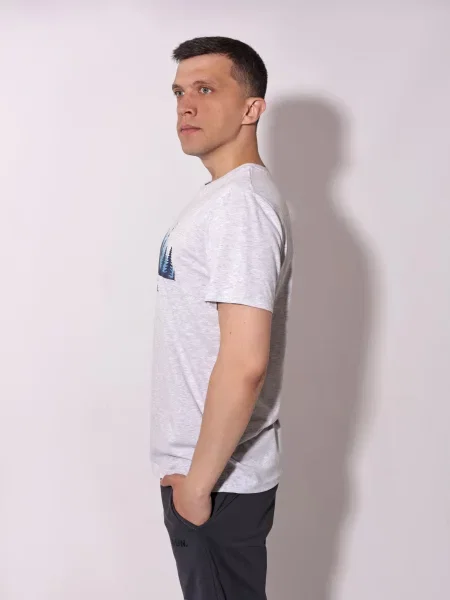 Футболка Beki серая