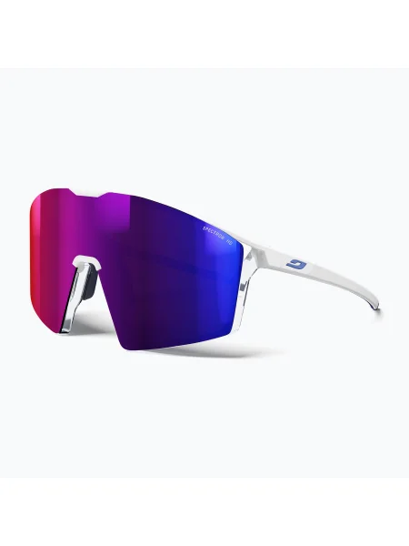 Julbo Edge Spectron HD matt fehér/kék/többrétegű lila napszemüveg. Méret: L fehér