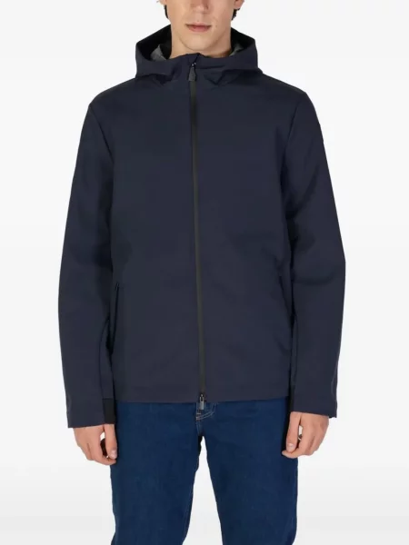 Geacă Suns cu glugă softshell albastru