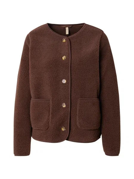 Soyaconcept Jachetă fleece ONYX' maro