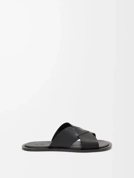Sandale Loewe din piele negru