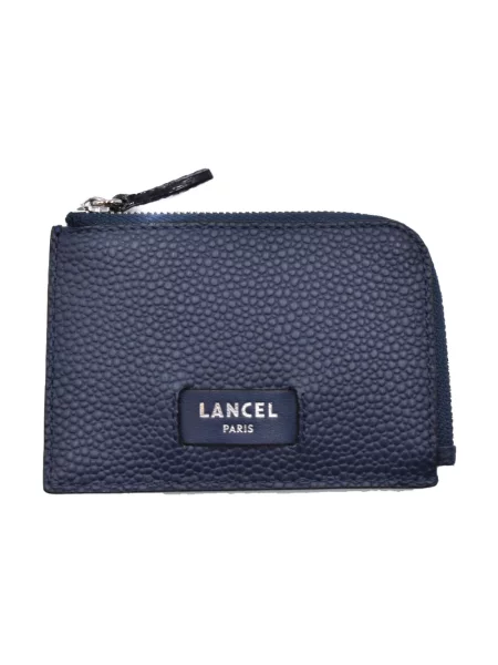Portfel Lancel elegancki niebieski