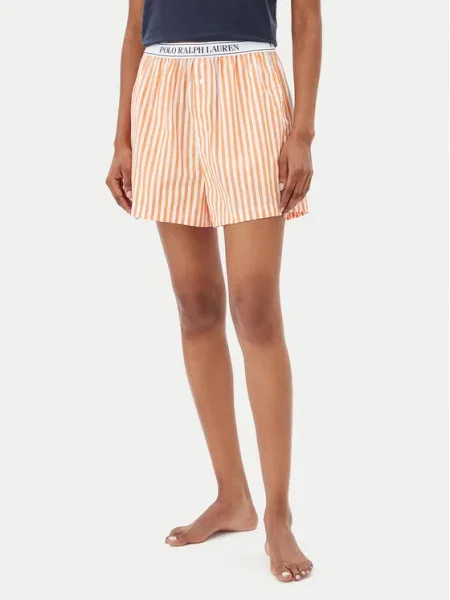 Polo Ralph Lauren Pantaloni scurți pijama portocaliu