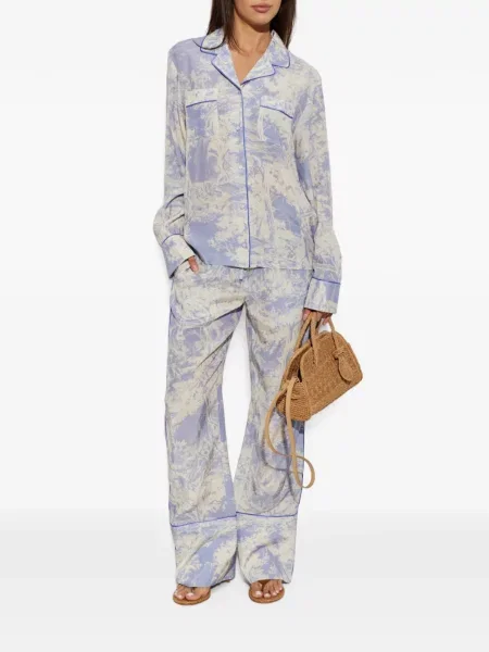Cămașă Off-white cu imagine alb