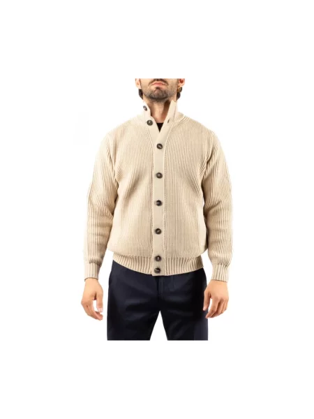 Sweter Filippo De Laurentiis beżowy
