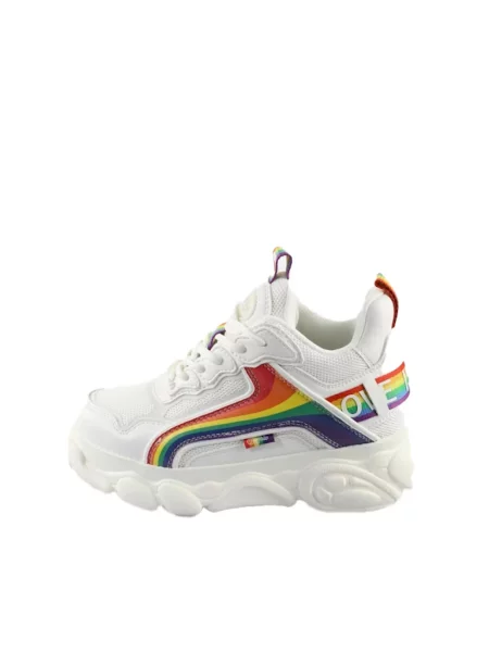 Sneakersy Buffalo białe