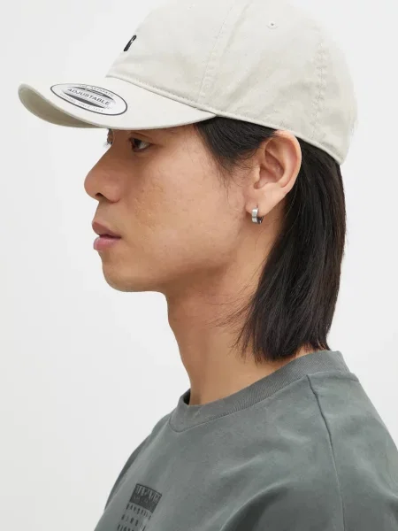 Carhartt WIP șapcă de baseball din Madison Logo Cap cu imprimeu bej