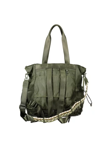 Torebka Desigual w stylu grunge zielona