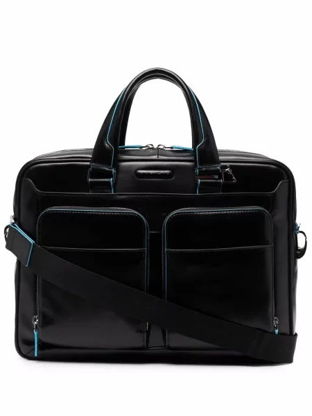 Geantă Piquadro business negru