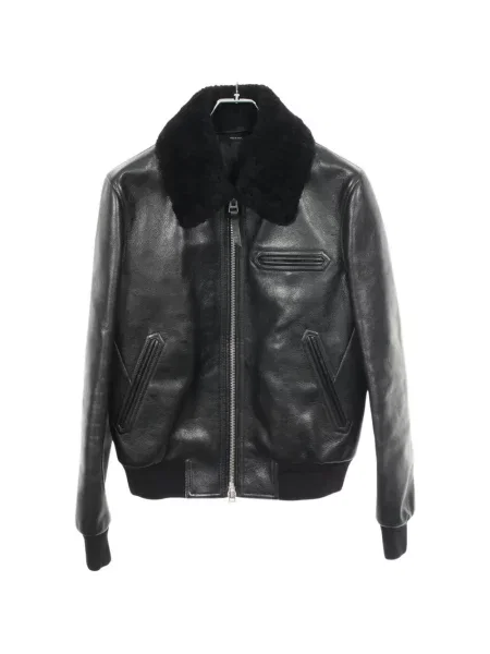 Geanta de piele Tom Ford negru